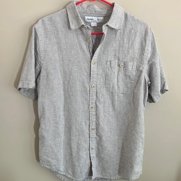 MEN'S button down sleeveless shirt - Picture 1 of 3